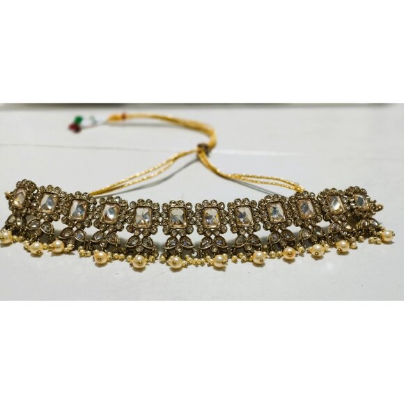 Reverse AD Choker in Gold Setting - Picture 1 of 2